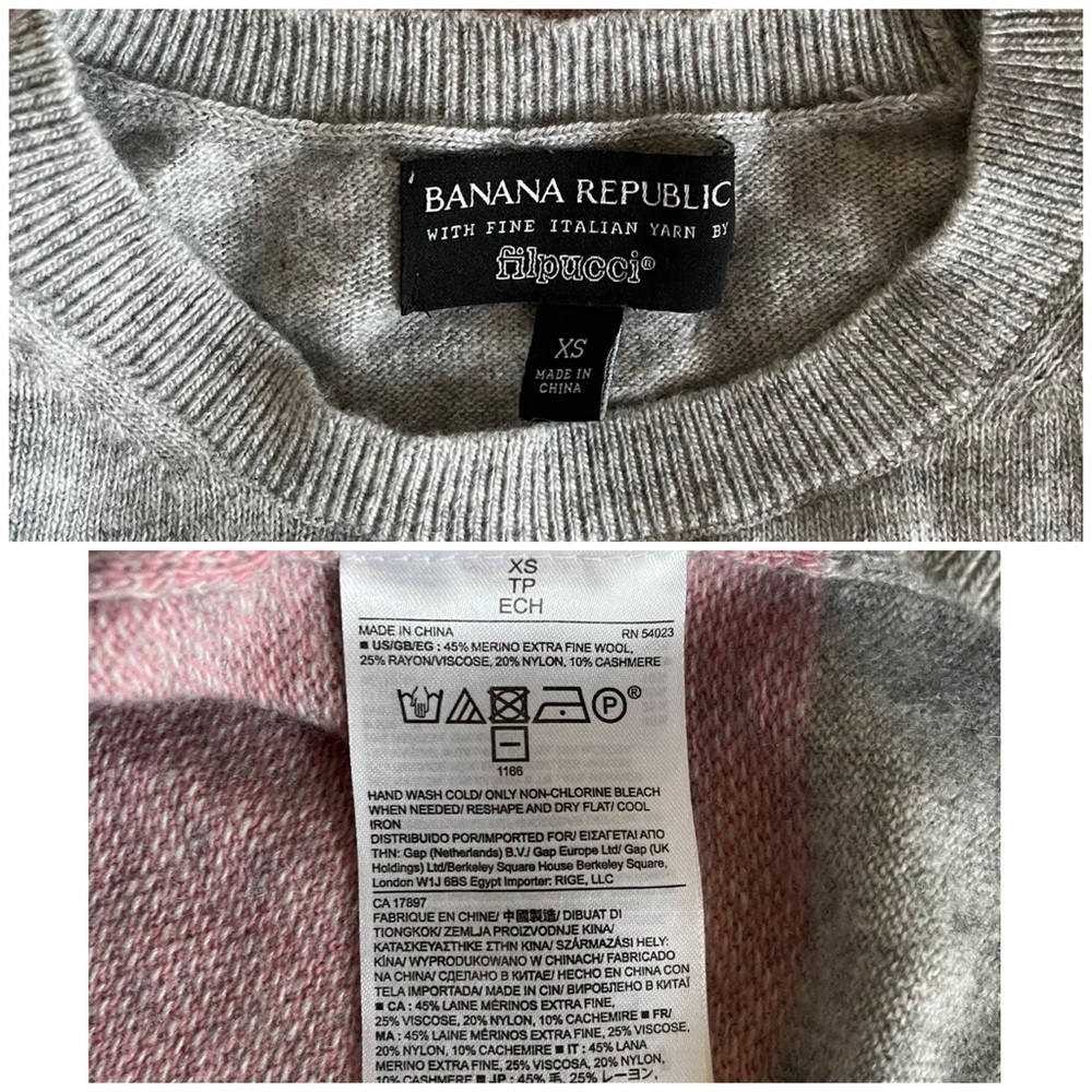 Banana Republic Filpucci Italian Yarn Sweater - XS - Picture 3 of 3